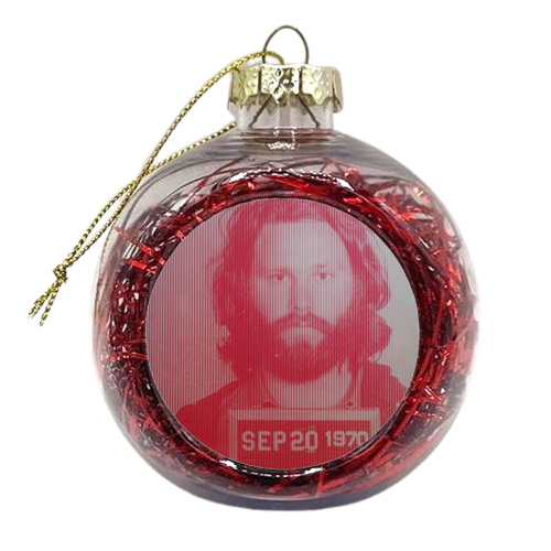 Jim Morrison IV - xmas bauble by Studwell