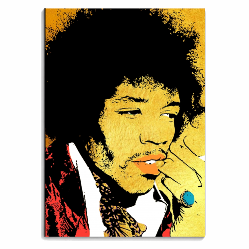 Jimi - personalised A4, A5, A6 notebook by Wallace Elizabeth
