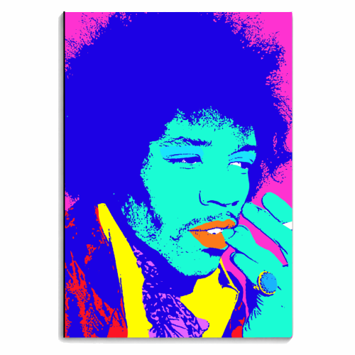 Jimi - personalised A4, A5, A6 notebook by Wallace Elizabeth