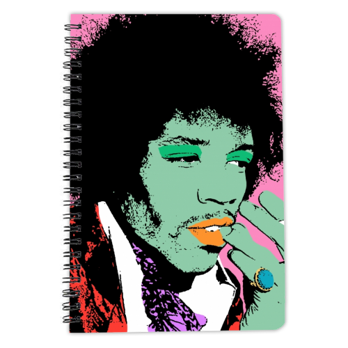 Jimi - personalised A4, A5, A6 notebook by Wallace Elizabeth