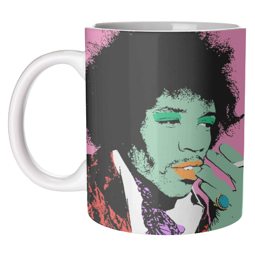 Jimi - unique mug by Wallace Elizabeth