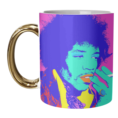 Jimi - unique mug by Wallace Elizabeth