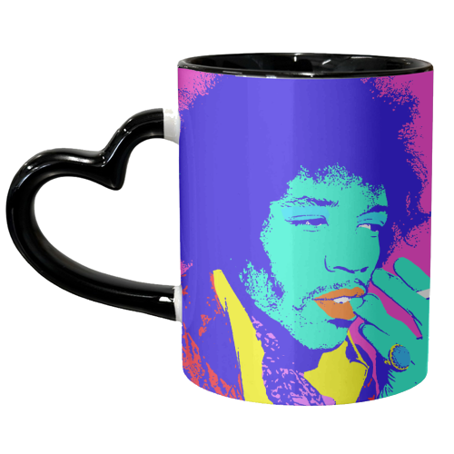 Jimi - unique mug by Wallace Elizabeth