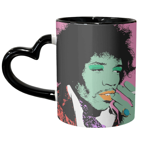 Jimi - unique mug by Wallace Elizabeth