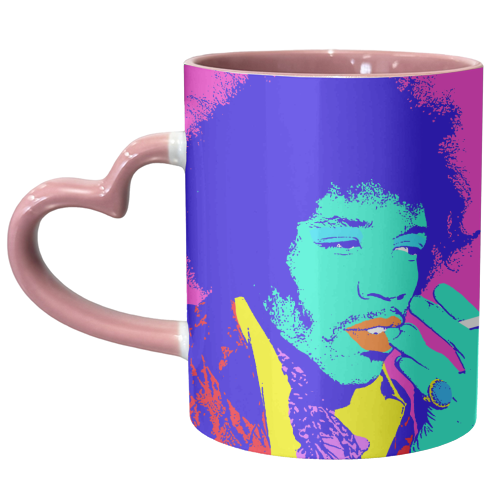 Jimi - unique mug by Wallace Elizabeth