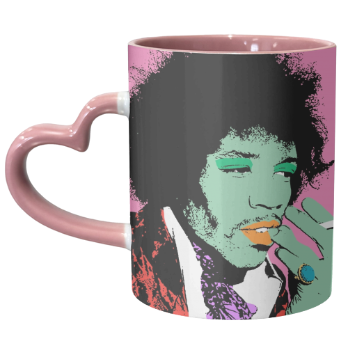 Jimi - unique mug by Wallace Elizabeth