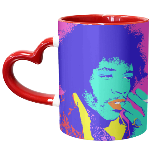 Jimi - unique mug by Wallace Elizabeth