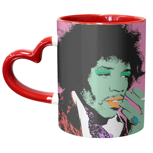 Jimi - unique mug by Wallace Elizabeth