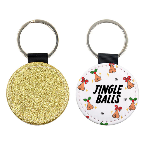 Jingle Balls - keyring by The Marmalade Cat