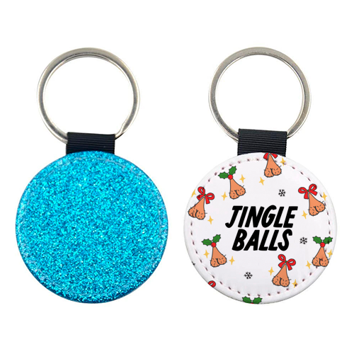 Jingle Balls - keyring by The Marmalade Cat