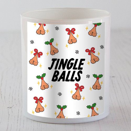 Jingle Balls - scented candle by The Marmalade Cat