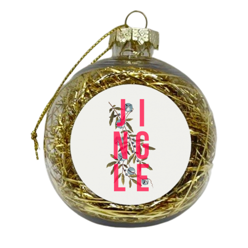 Jingle - xmas bauble by The 13 Prints