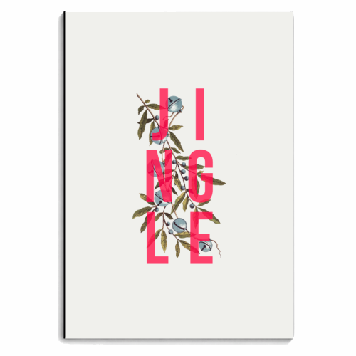 Jingle - personalised A4, A5, A6 notebook by The 13 Prints