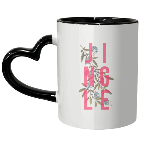 Jingle - unique mug by The 13 Prints