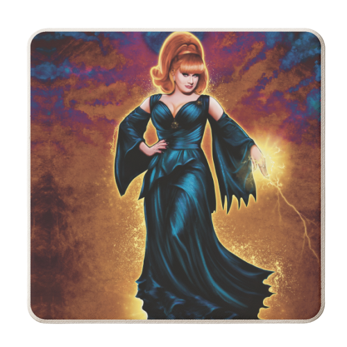 Jinx Moonson - personalised beer coaster by ARTECCO