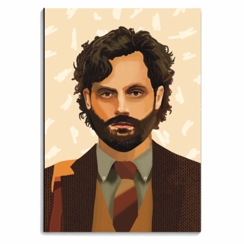 Joe Goldberg from You - personalised A4, A5, A6 notebook by AbiGoLucky