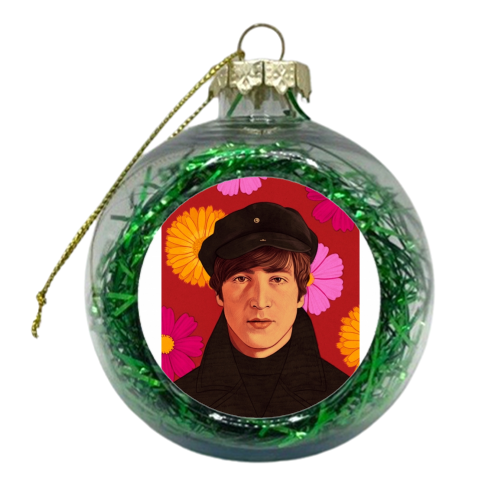 John - xmas bauble by Helen Green