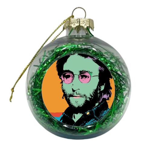John - xmas bauble by Wallace Elizabeth
