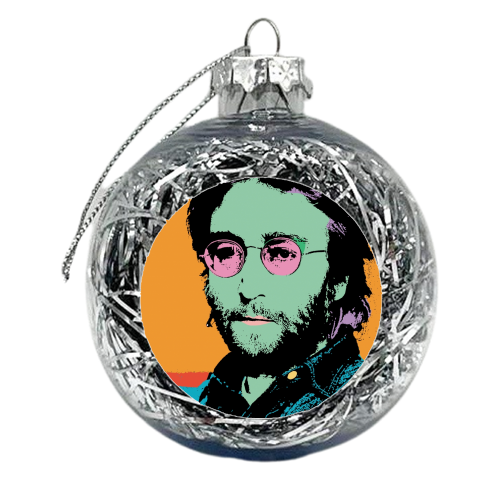 John - xmas bauble by Wallace Elizabeth