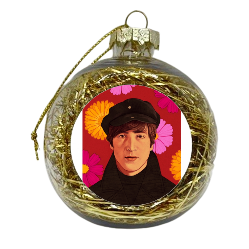 John - xmas bauble by Helen Green