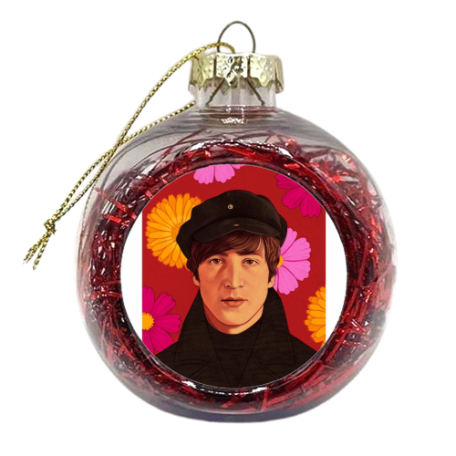 John - xmas bauble by Helen Green