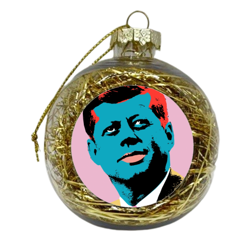 John - xmas bauble by Wallace Elizabeth