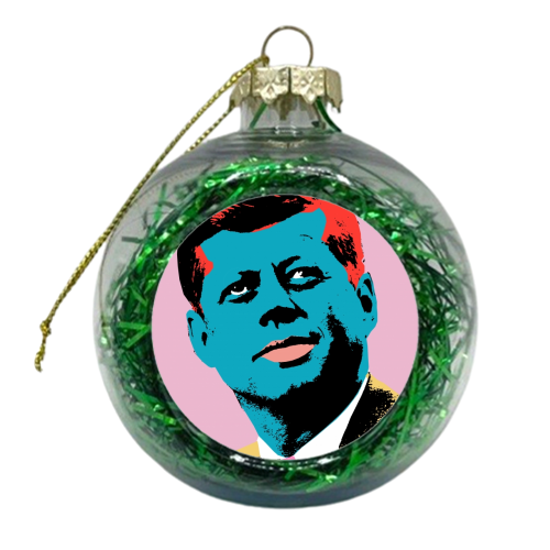 John - xmas bauble by Wallace Elizabeth