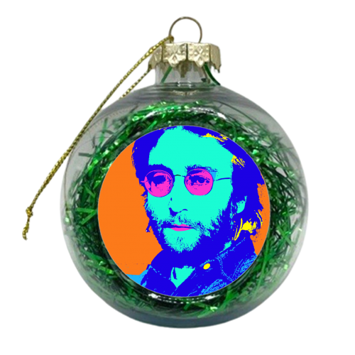 John - xmas bauble by Wallace Elizabeth