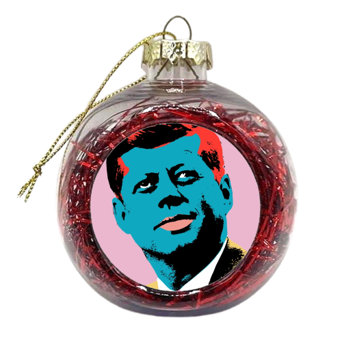 John - xmas bauble by Wallace Elizabeth
