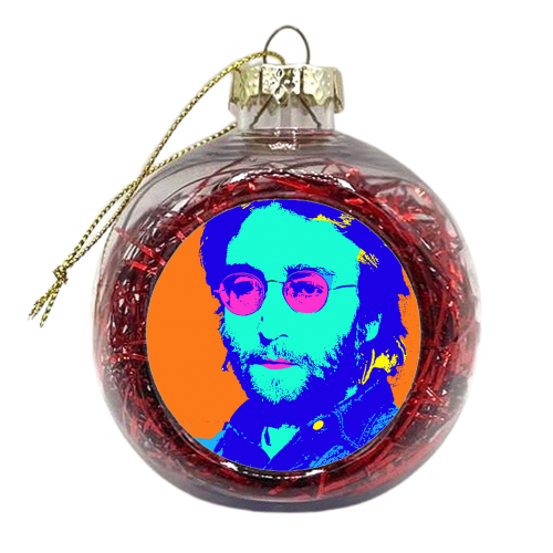 John - xmas bauble by Wallace Elizabeth