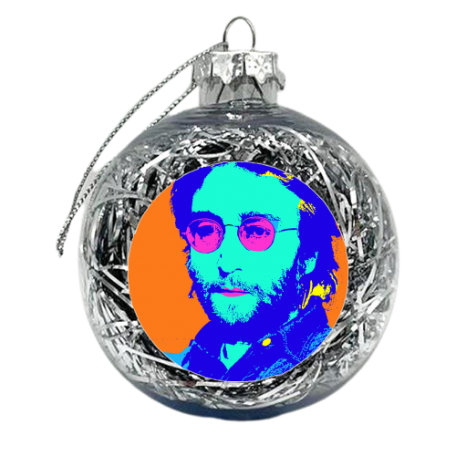 John - xmas bauble by Wallace Elizabeth