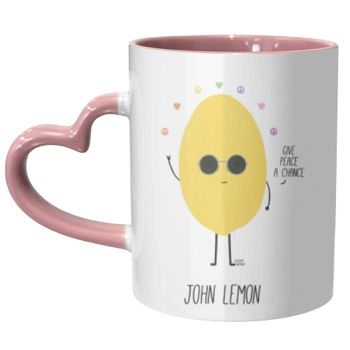 John Lemon - unique mug by Leeann Walker