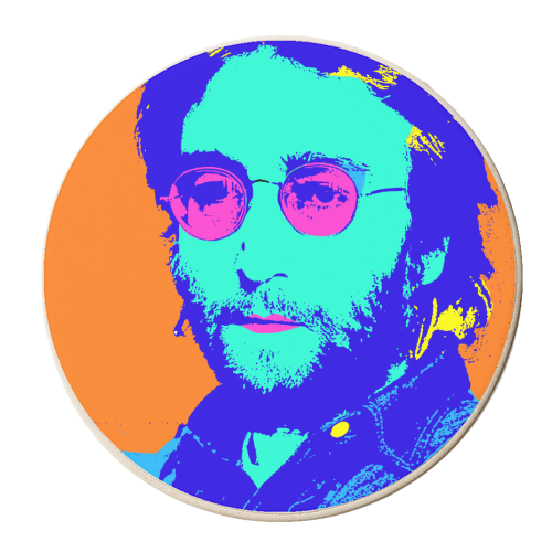 John - personalised beer coaster by Wallace Elizabeth