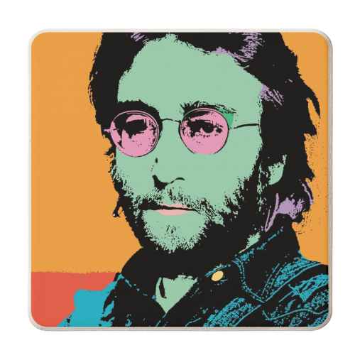 John - personalised beer coaster by Wallace Elizabeth