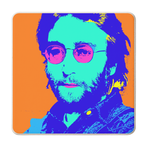 John - personalised beer coaster by Wallace Elizabeth