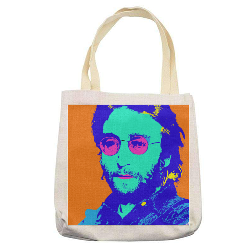 John - printed canvas tote bag by Wallace Elizabeth