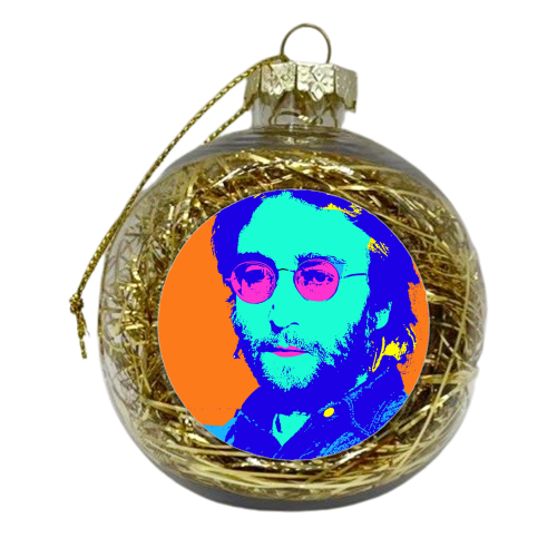 John - xmas bauble by Wallace Elizabeth