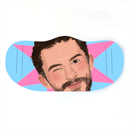 Jonathan Bailey - face cover mask by The Queer Store