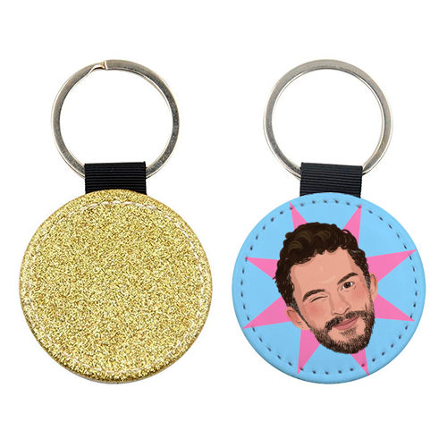 Jonathan Bailey - keyring by The Queer Store
