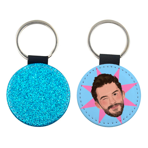 Jonathan Bailey - keyring by The Queer Store