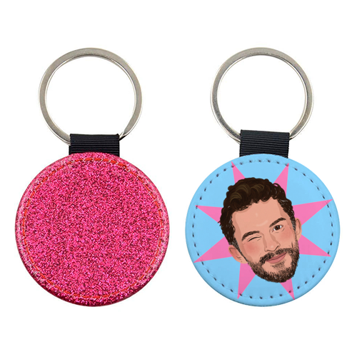 Jonathan Bailey - keyring by The Queer Store