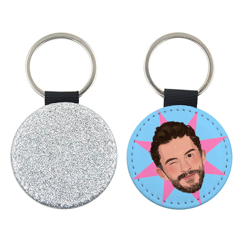 Jonathan Bailey - keyring by The Queer Store