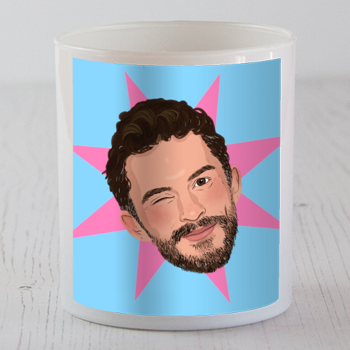 Jonathan Bailey - scented candle by The Queer Store