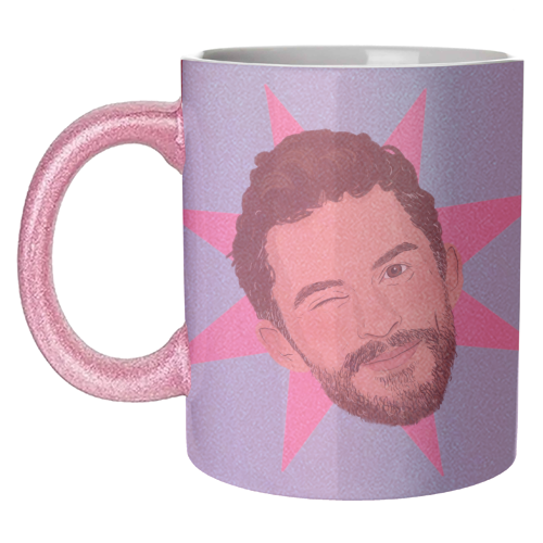 Jonathan Bailey - unique mug by The Queer Store