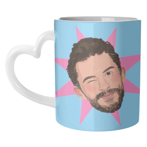Jonathan Bailey - unique mug by The Queer Store
