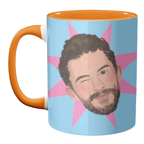 Jonathan Bailey - unique mug by The Queer Store