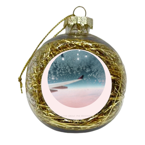 Journey - xmas bauble by Brita Ingebrigtsen
