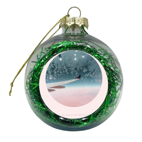 Journey - xmas bauble by Brita Ingebrigtsen