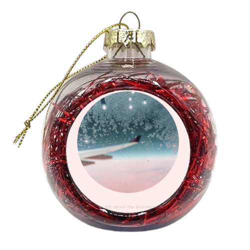 Journey - xmas bauble by Brita Ingebrigtsen