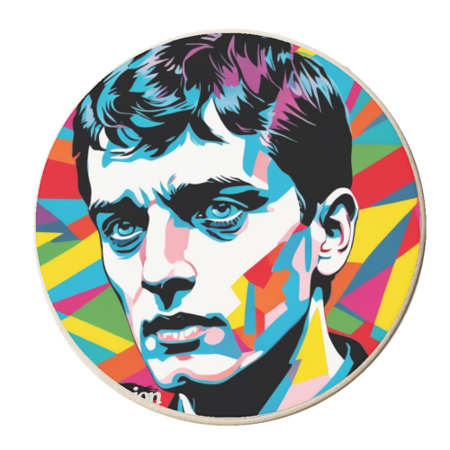 Joy Division - personalised beer coaster by Faith Mercer